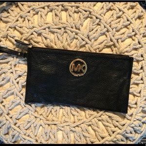 Black Michael Kors Wristlet